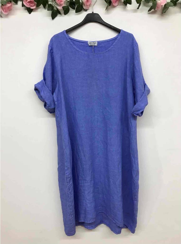 LINEN & COTTON HOUSE – Großhandel Kleid – Damen – Leinenkleid 167 Frühling Sommer Kollektion4