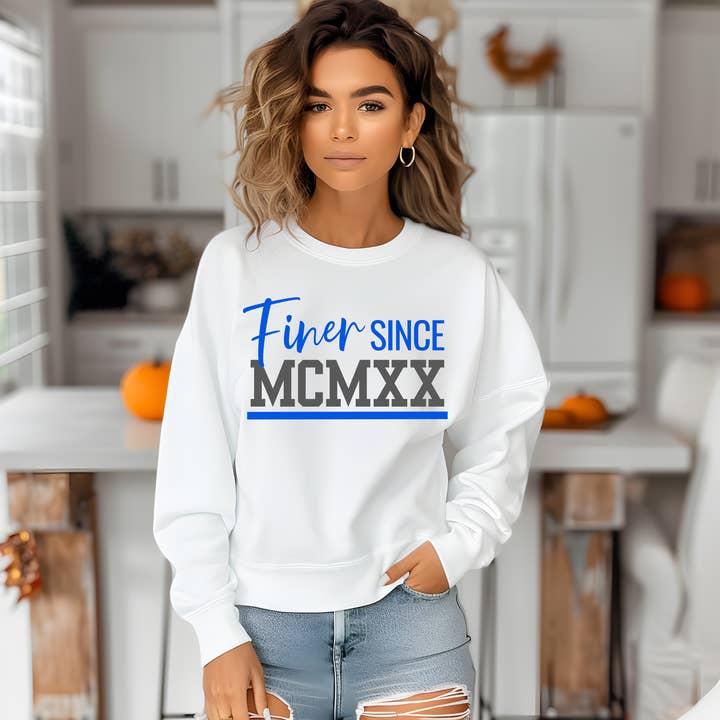 Sudadera unisex Finer Since MCMXX para venta al por mayor de CoRo & Company