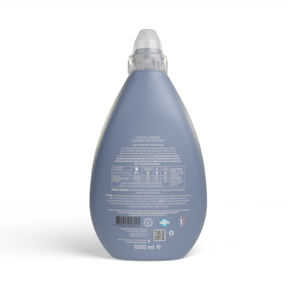 GREEN MOOD ORGANIC PRODUCTS FRANCE - Wholesale Liquid Laundry Detergent - Natural Liquid Laundry Detergent Special for Baby-Sensitive-Fragrance Free2
