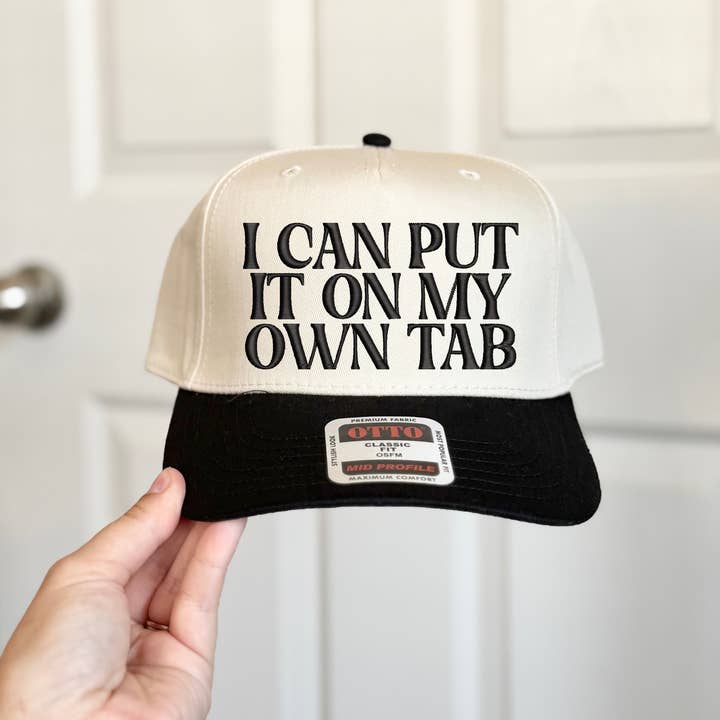 Put it on my OWN tab F5 Embroidered Hat for wholesale by Southern N Savvy