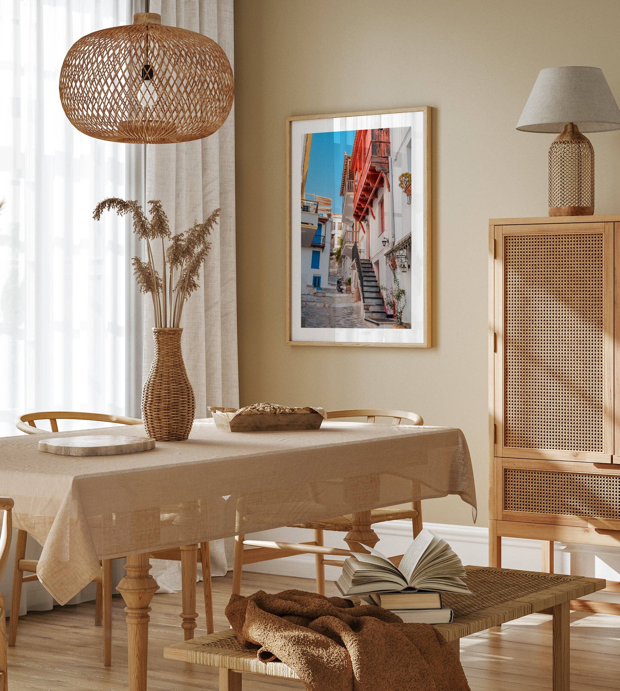 Natasha Riha Photography - Wholesale Photograph - Balconies in Skopelos | Fine Art Photography Print2