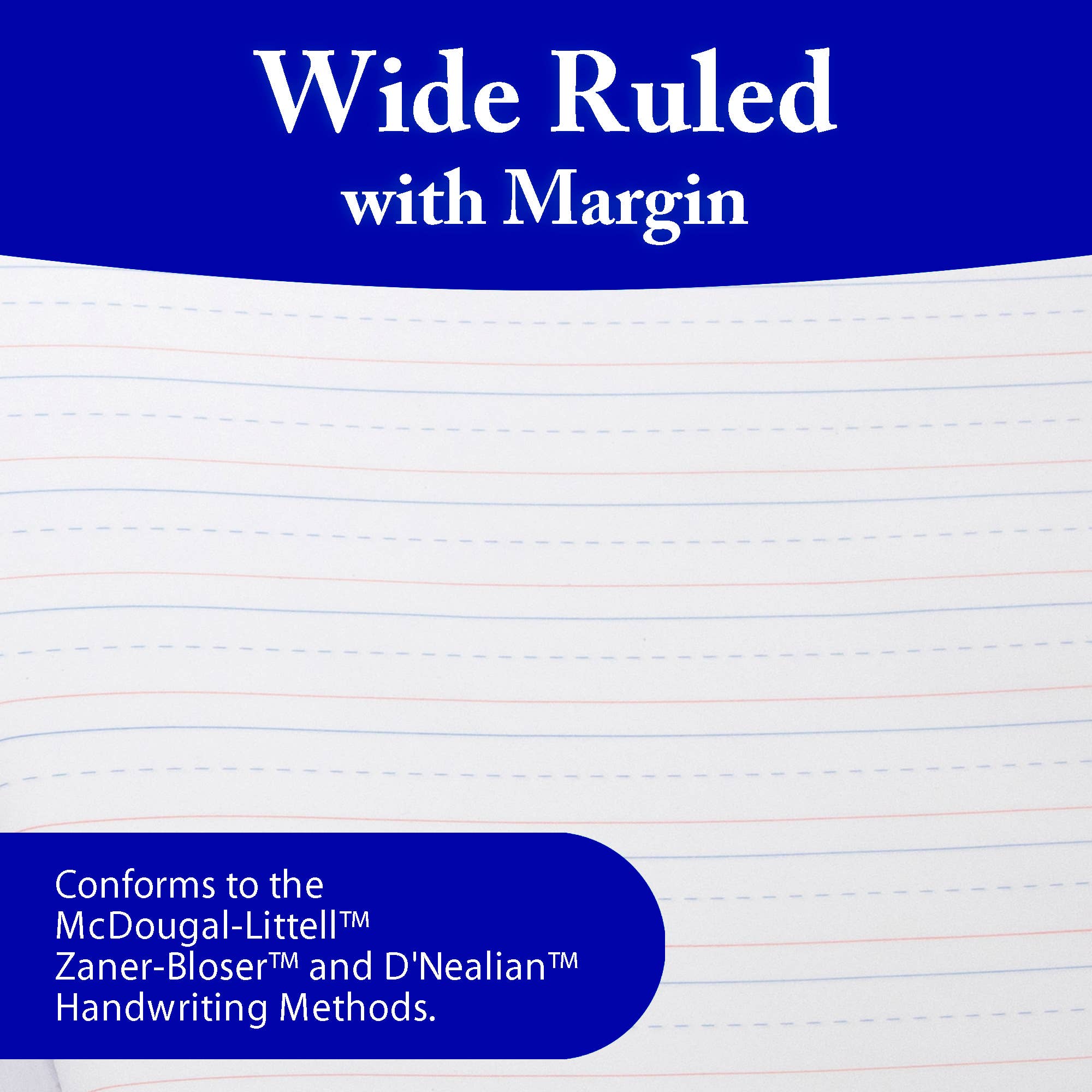 BAZIC Products - Wholesale Notebook - Composition Book Primary Marble 100 Ct.2