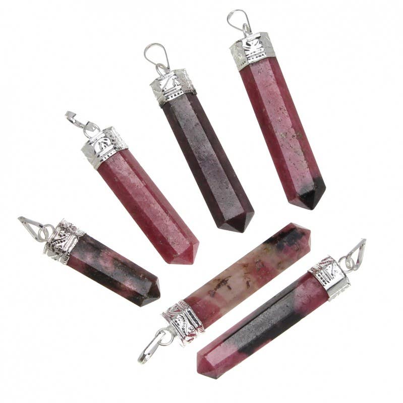 UniArt - Wholesale Individual Charm/Pendant - Mineral point pendant13