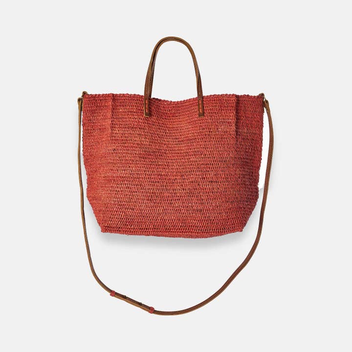 SANS-ARCIDET PARIS - Vente Sac à bandoulière – femme - CAMINO SS24 - Sac à bandoulière en raphia4