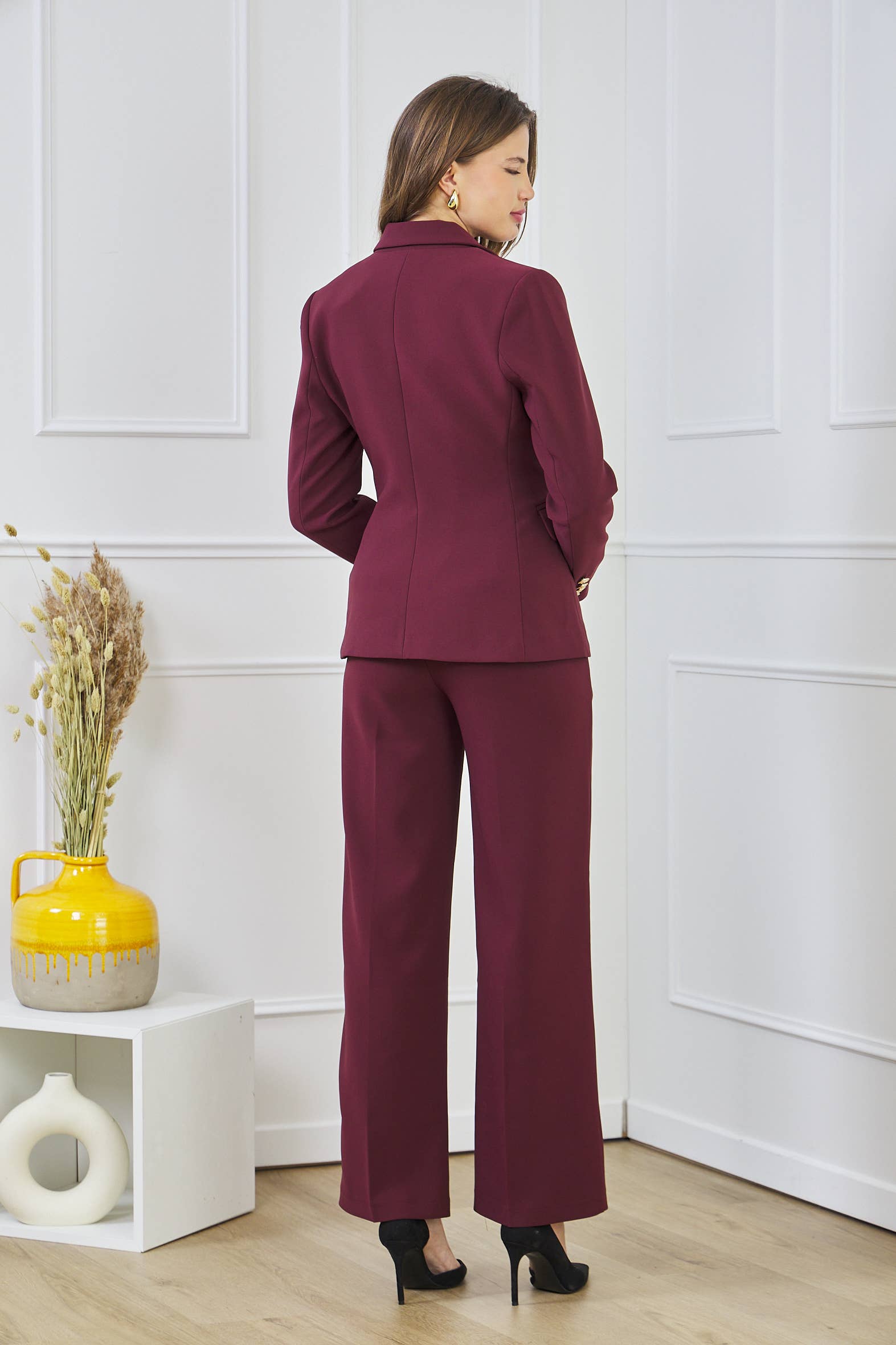 LULUMARY – Engroshandel Jakke - Dame – Dobbeltknapjakke V19560