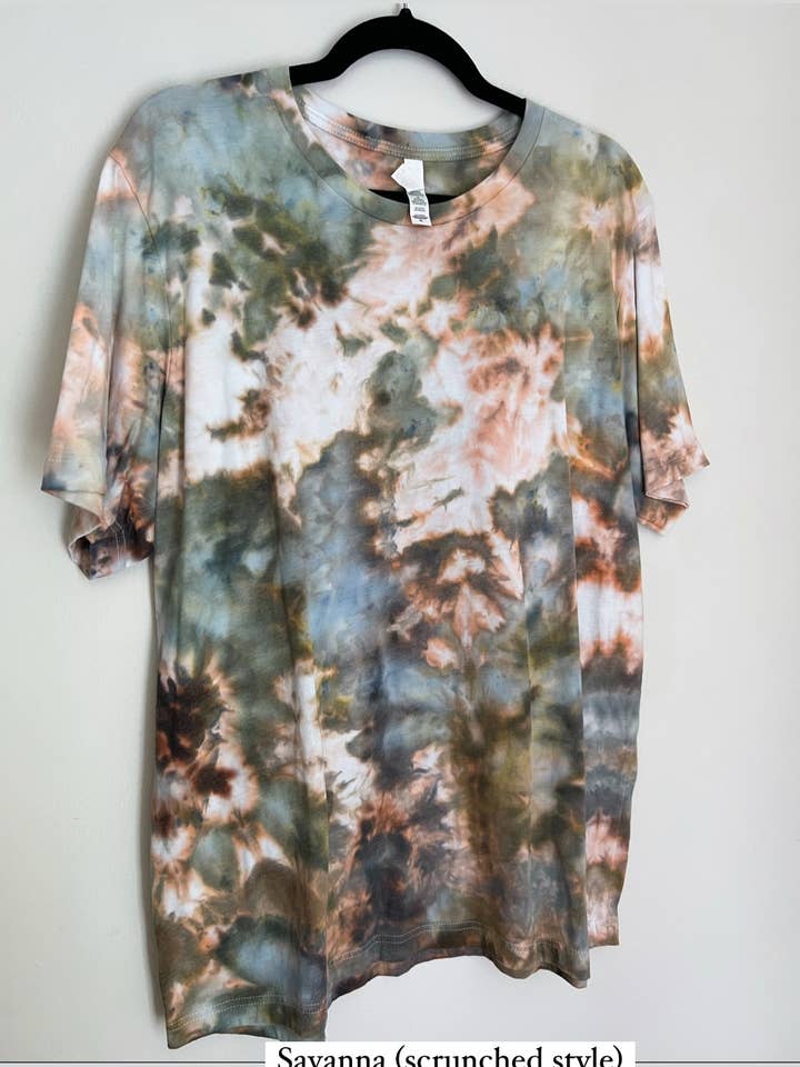Kittysknittycreation - Wholesale T-Shirt - Unisex - Ice Dyed Unisex Tee Shirt1