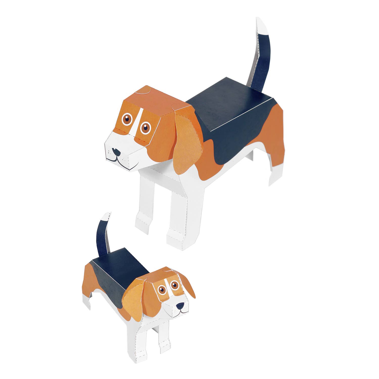pukaca - Wholesale DIY Craft Kit - Kids - Maxi Beagle Paper Toys0