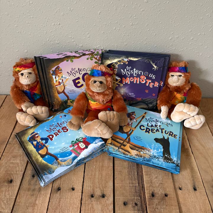 Granola Squatch Mysteries Adventure Pk | 12 Books + 3 Stuffi for wholesale by The Granola Squatch Mysteries
