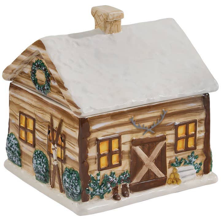 Park Designs - Wholesale Cookie Jar - Cabin Sweet Cabin Cookie Jar
