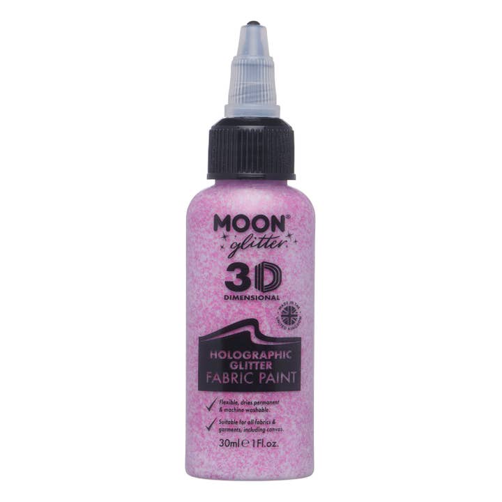 Moon Makeup - Wholesale Fabric Paint - Holographic Glitter 3D Fabric Paint3