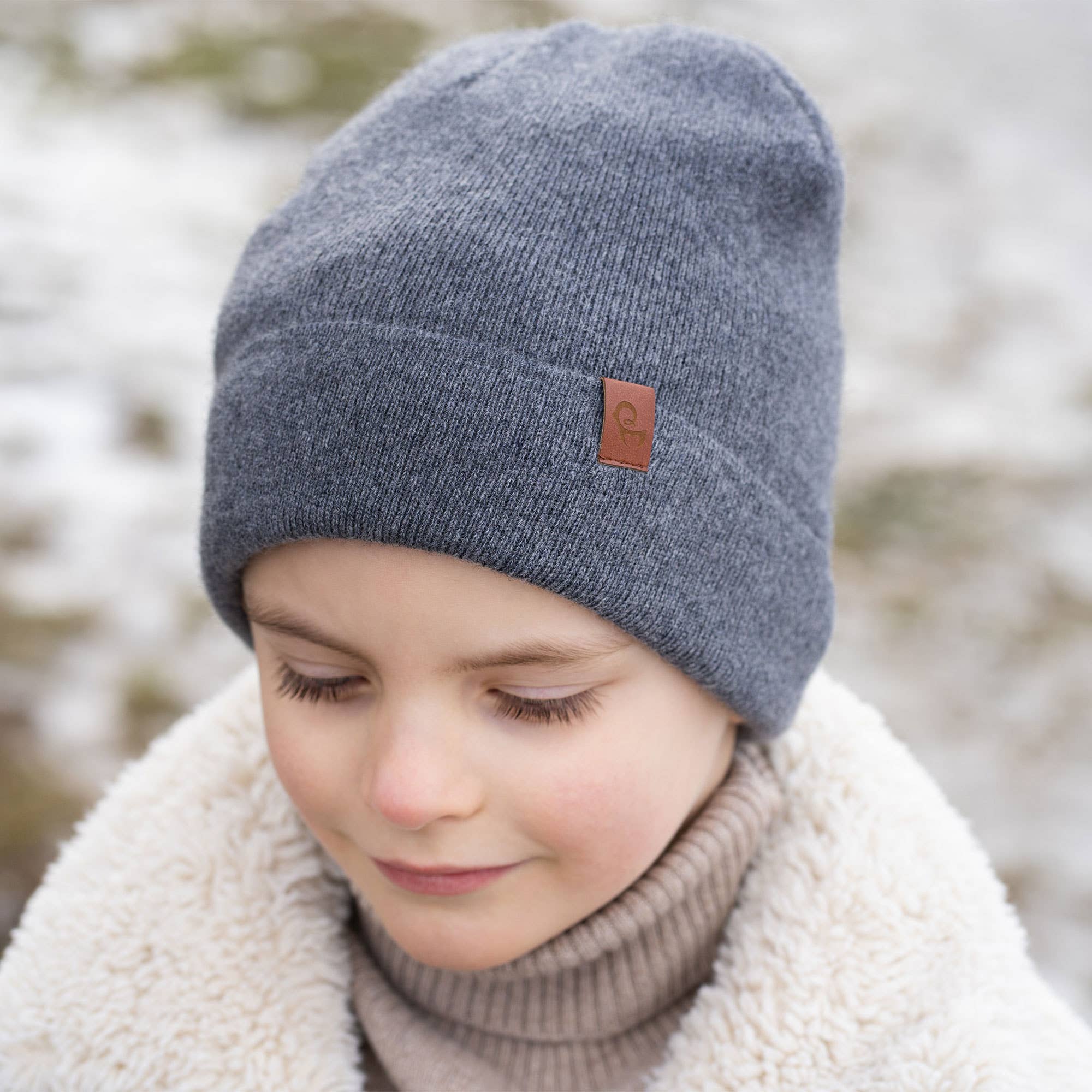 menique – Gorro - Crianças por atacado – Gorro Infantil em Tricô de Merino e Cashmere5