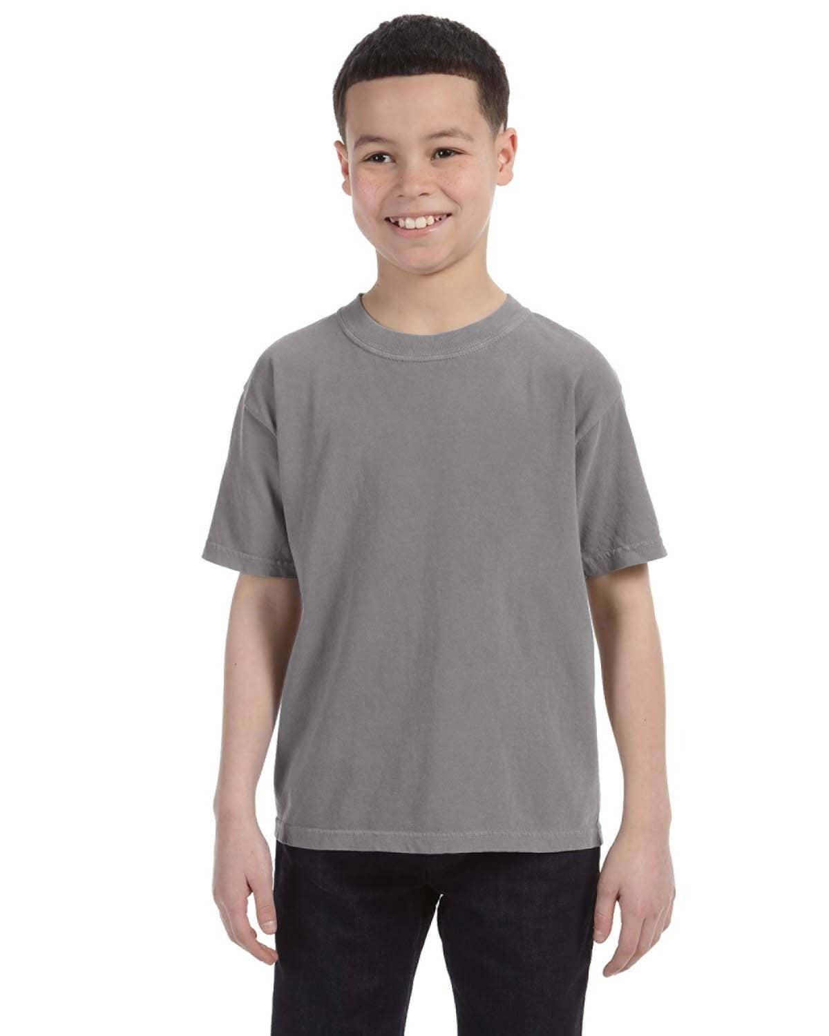 Total Apparel - Wholesale T-Shirt - Kids - Comfort Colors Garment-Dyed Youth Midweight T-Shirt | C901813