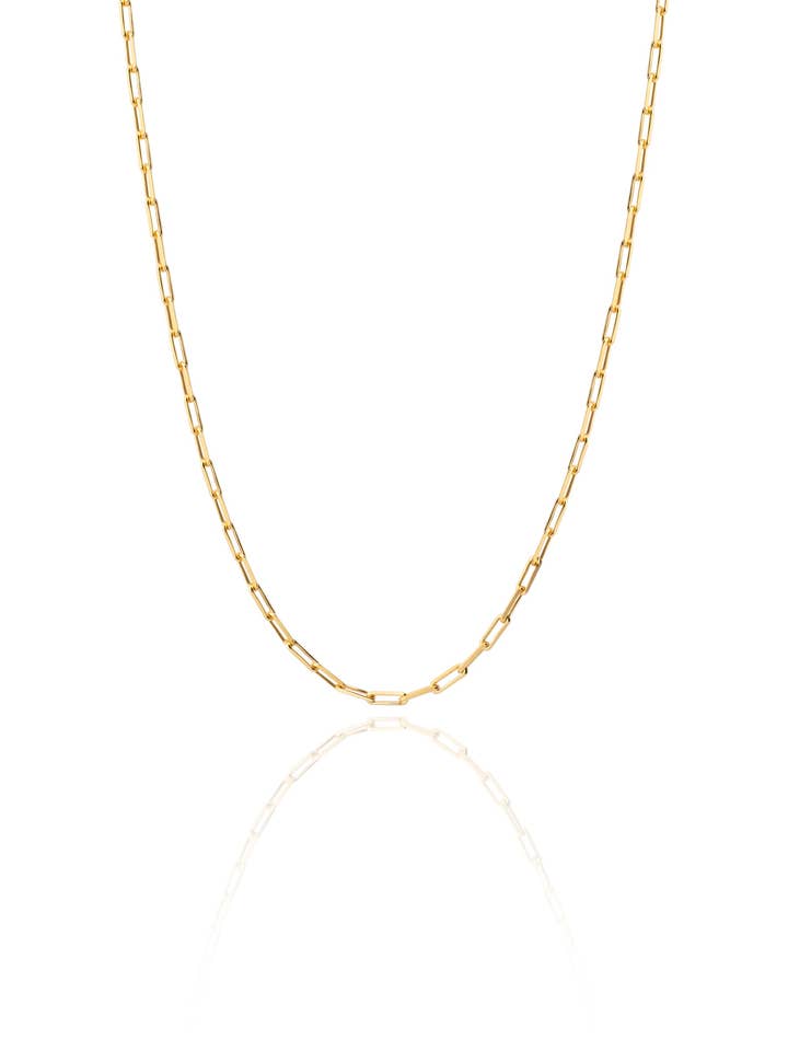 Tynd choker guld halskæde for engroshandel hos Aran Jewels