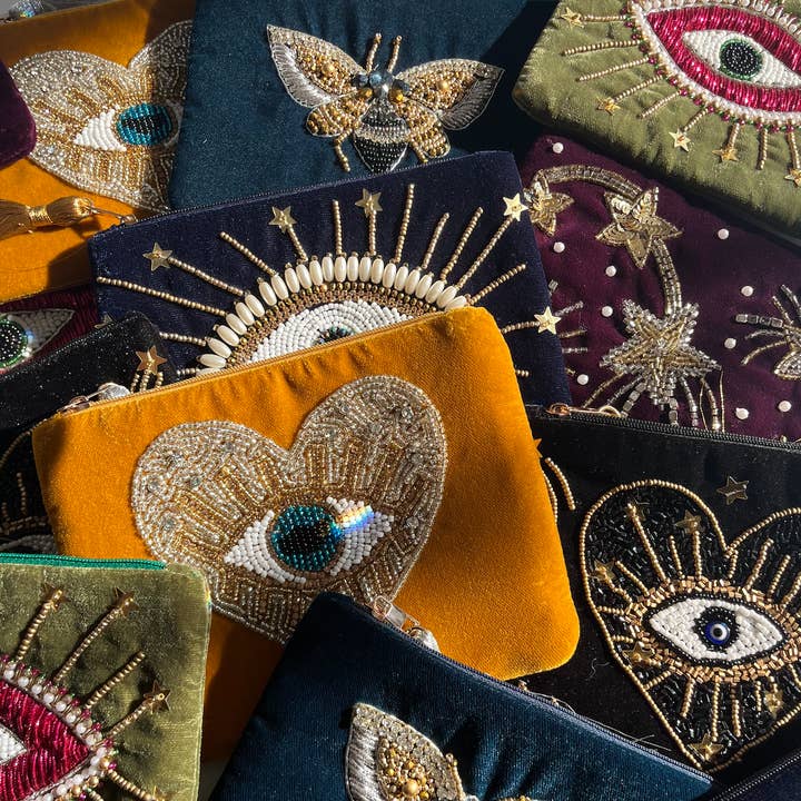 Katie Diamond Jewelry - Wholesale Pouch - Women's - love galaxy velvet pouch2