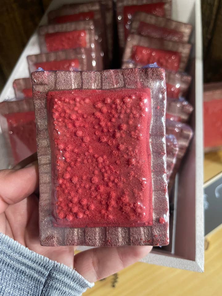 Poptart Bath Bomb for wholesale by Wicked Suds Bath Co