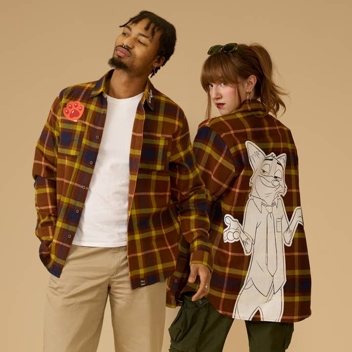 Zootopia Nick Wilde Flannel for wholesale by Cakeworthy