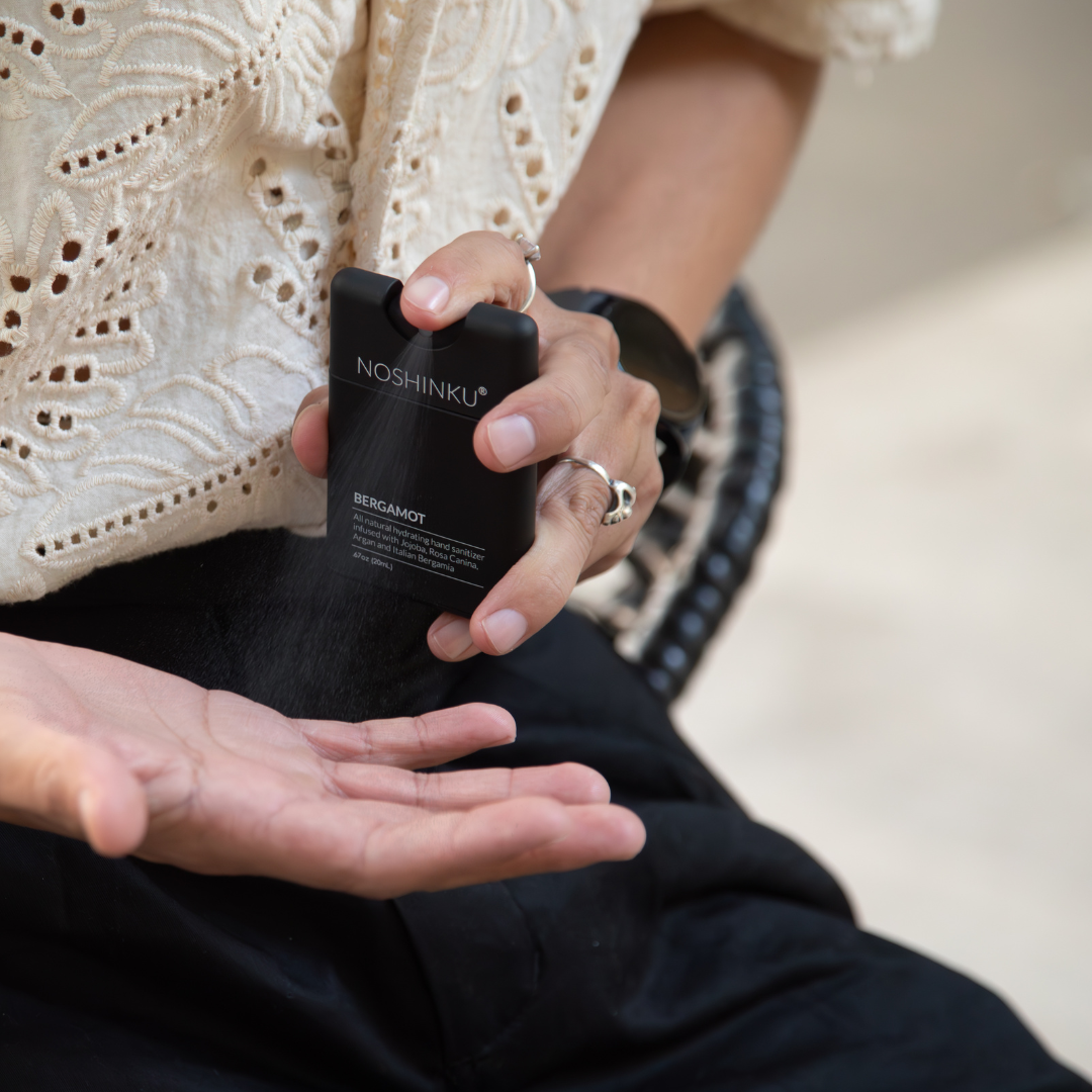 Noshinku - Wholesale Hand Sanitizer - REFILLABLE Bergamot Ultra-Moisturizing Pocket Hand Sanitizer9