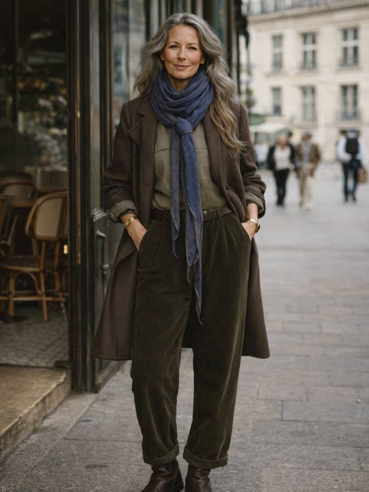 Watercolor Dusk Knit Scarf for wholesale by Late Sunday Afternoon