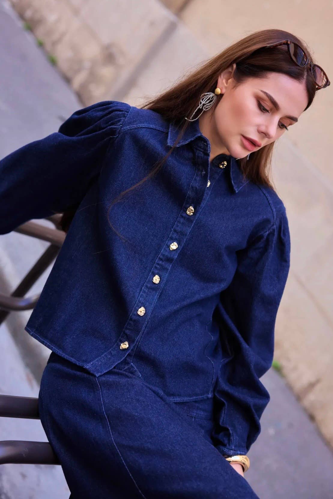 Frime - Vente Veste – femme - Veste en jean manches longues - 56850