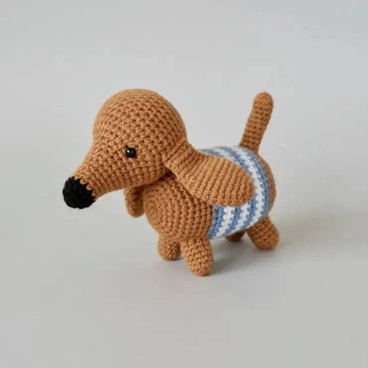 Joy Gift London - Wholesale Pet Plush Toy - Dog - Crochet Dachshund Toy – Cute Sausage Dog