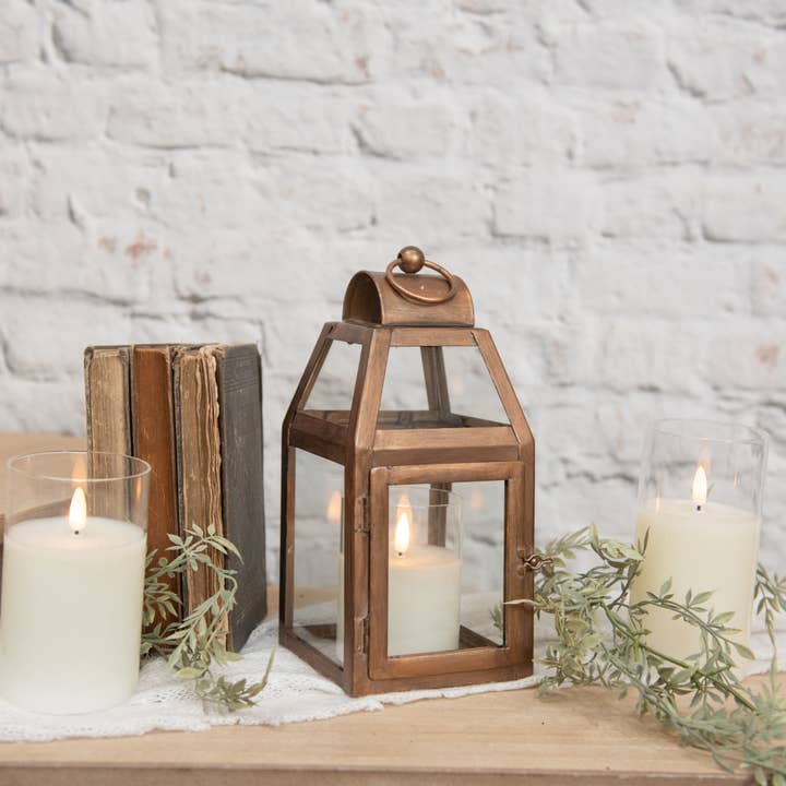 10,25" KOBBERLANTERNE for engroshandel hos Ragon House