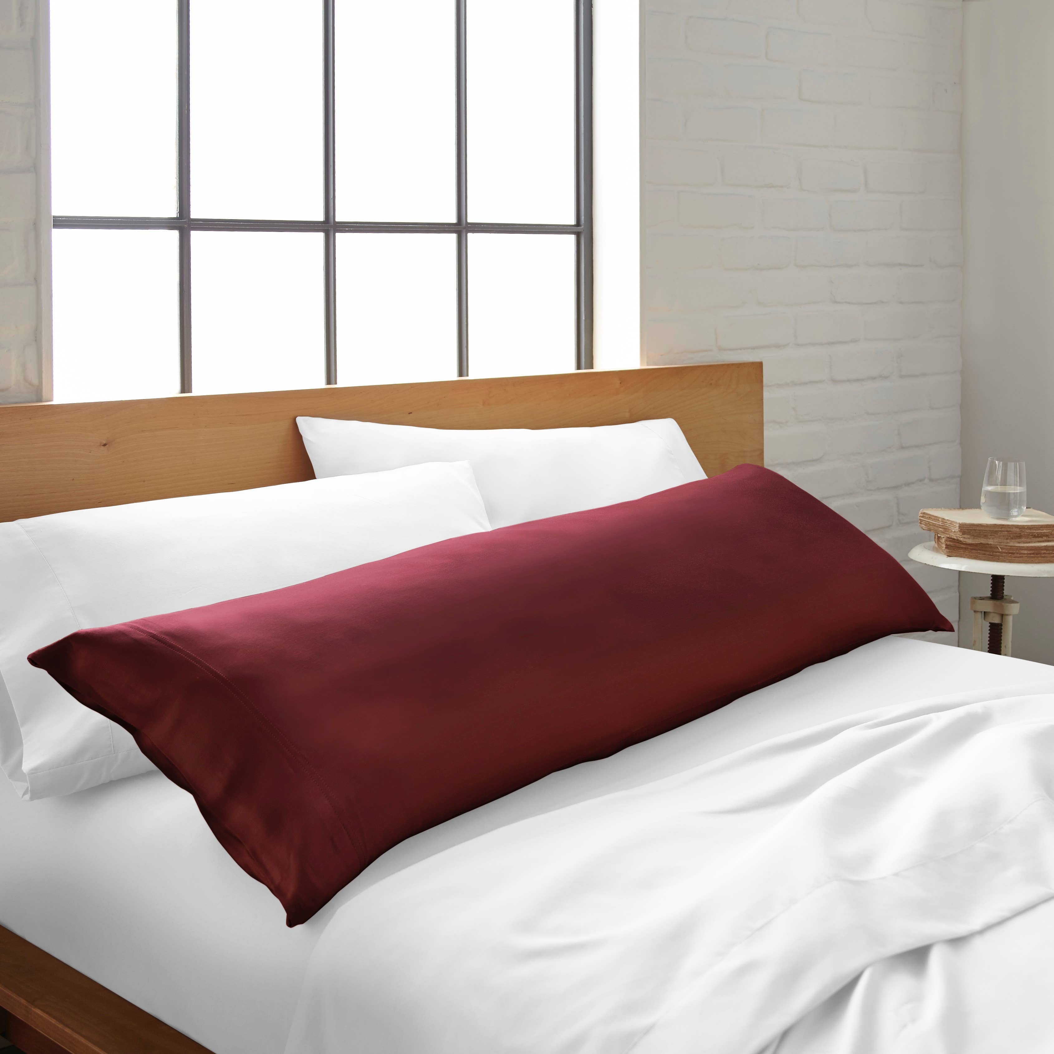 Bamboo Is Better - Wholesale Bedding Pillowcase/Sham - Signature Bamboo Viscose Pillowcase Set - RUBY RED3