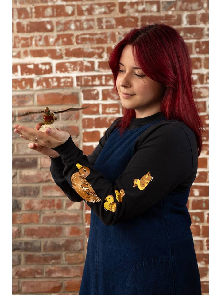 Black Ducklings Long Sleeve Tee for wholesale on Faire