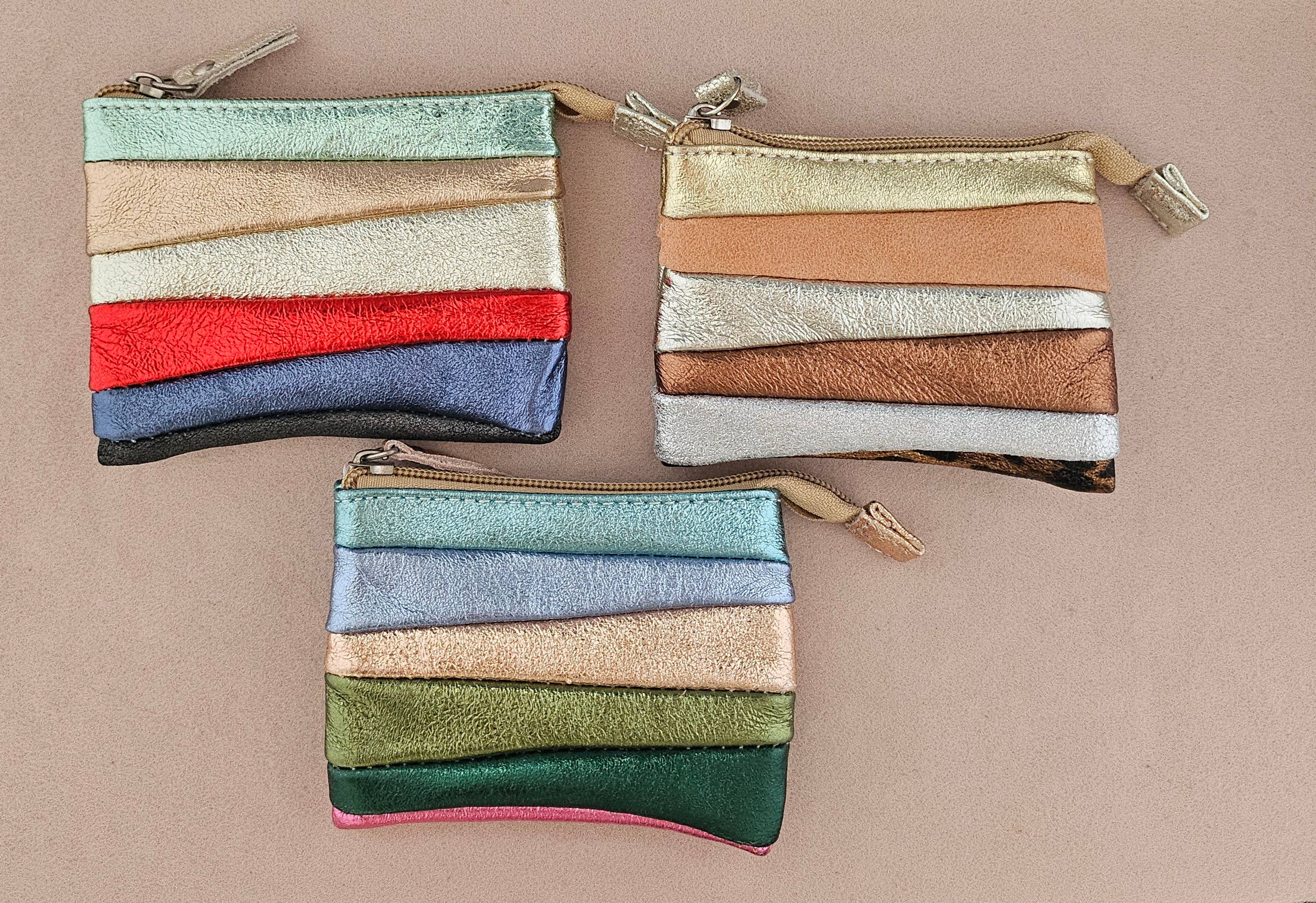 Royal marais - Vente Porte-monnaie – femme - lot de 3 porte monnaies cuir multicolor1