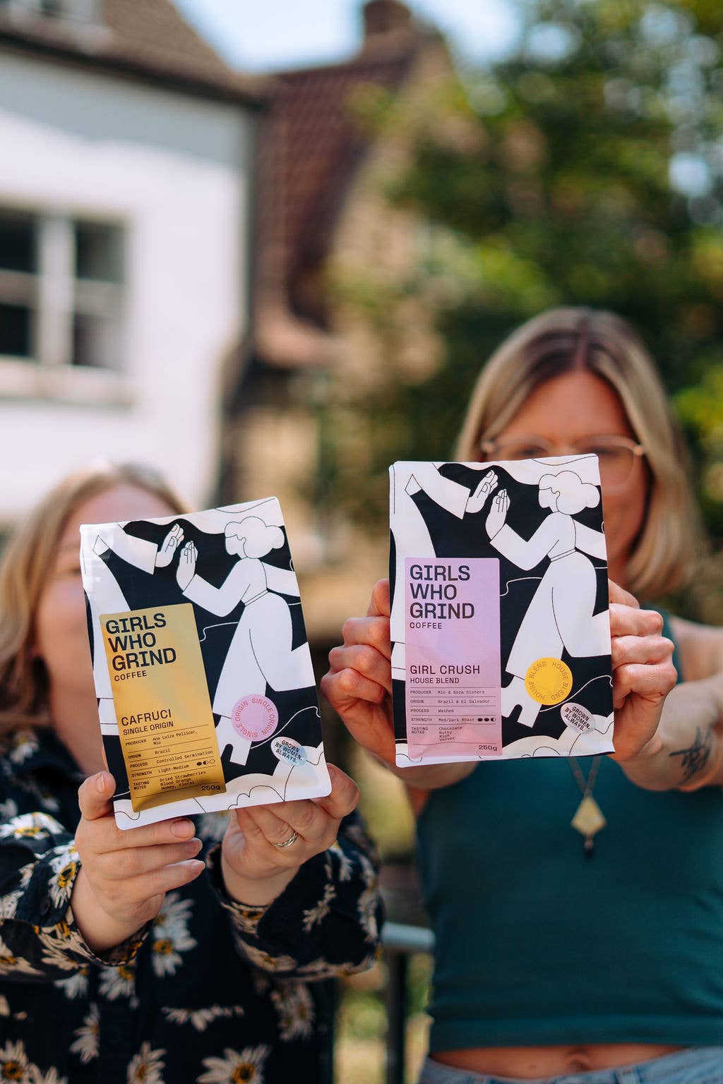 Girls Who Grind Coffee - Wholesale Ground Coffee - Coffee Beans, Girl Crush, houseblend coffee.11