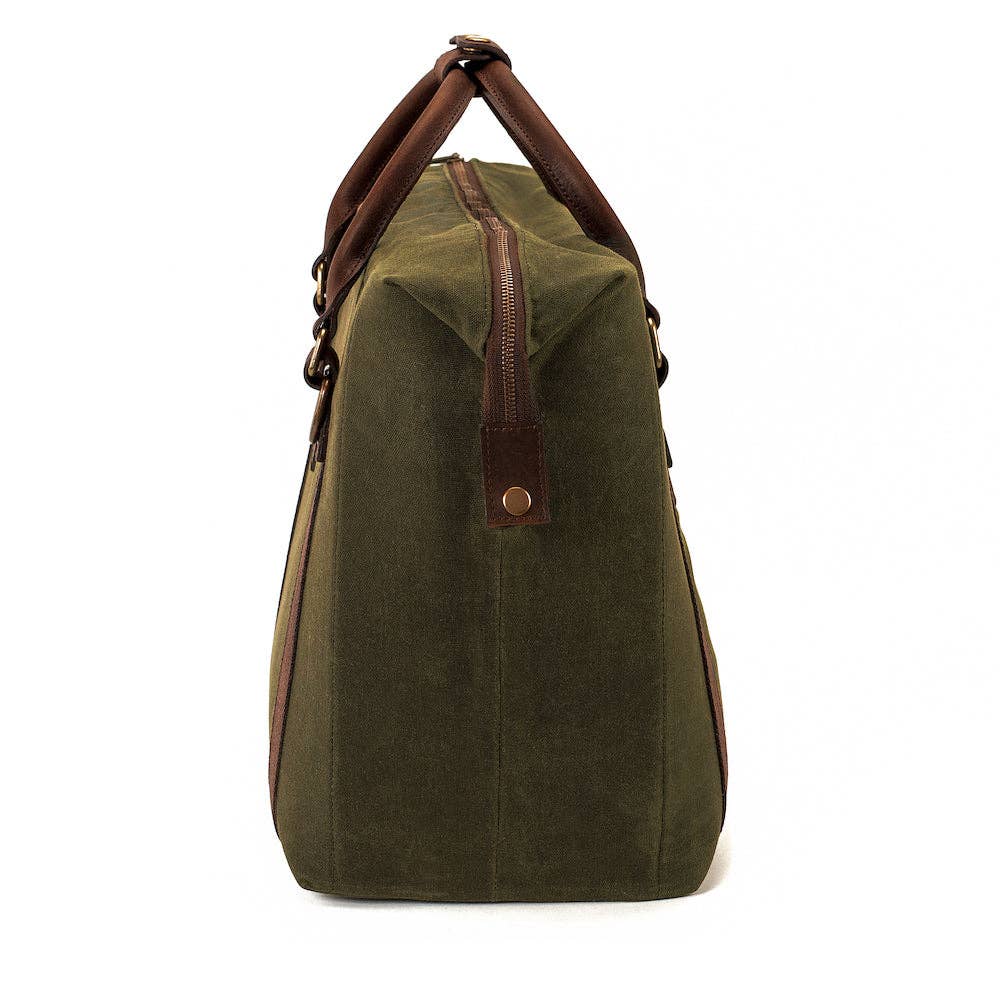 Mission Mercantile Leather Goods - Wholesale Koeler/koeltas - White Wing gewaxt canvas grote koeler12