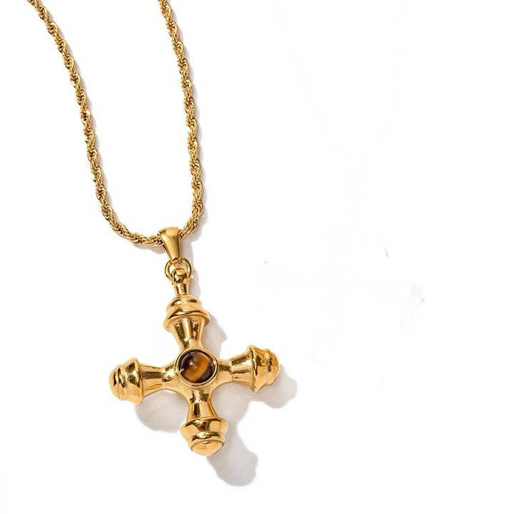 Sahira Jewelry Design - Vendita all'ingrosso Collana con ciondolo/pendaglio - Collana Ophelia Cross