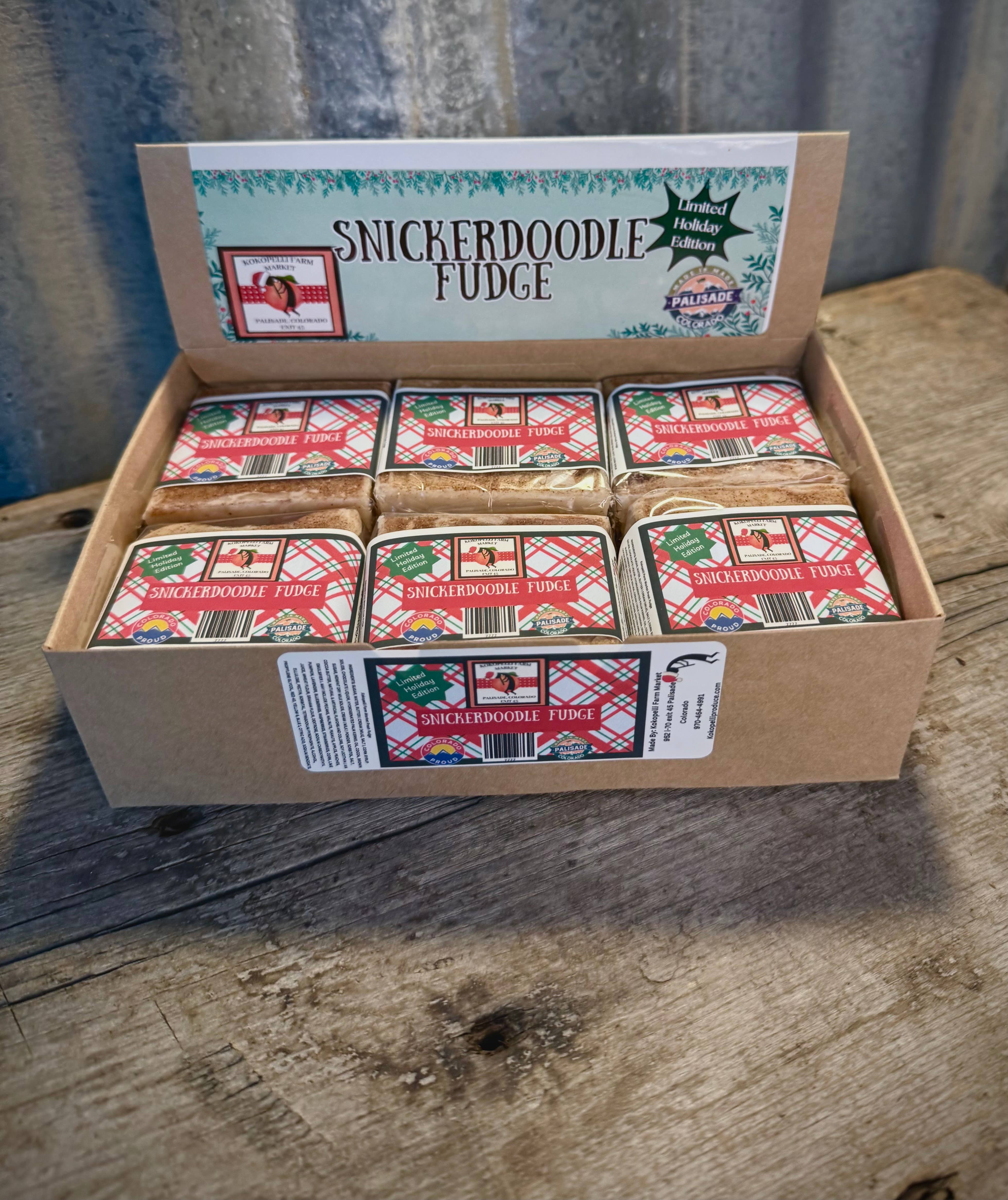 Kokopelli Farm Market - Wholesale Fudge - Snickerdoodle Fudge 0
