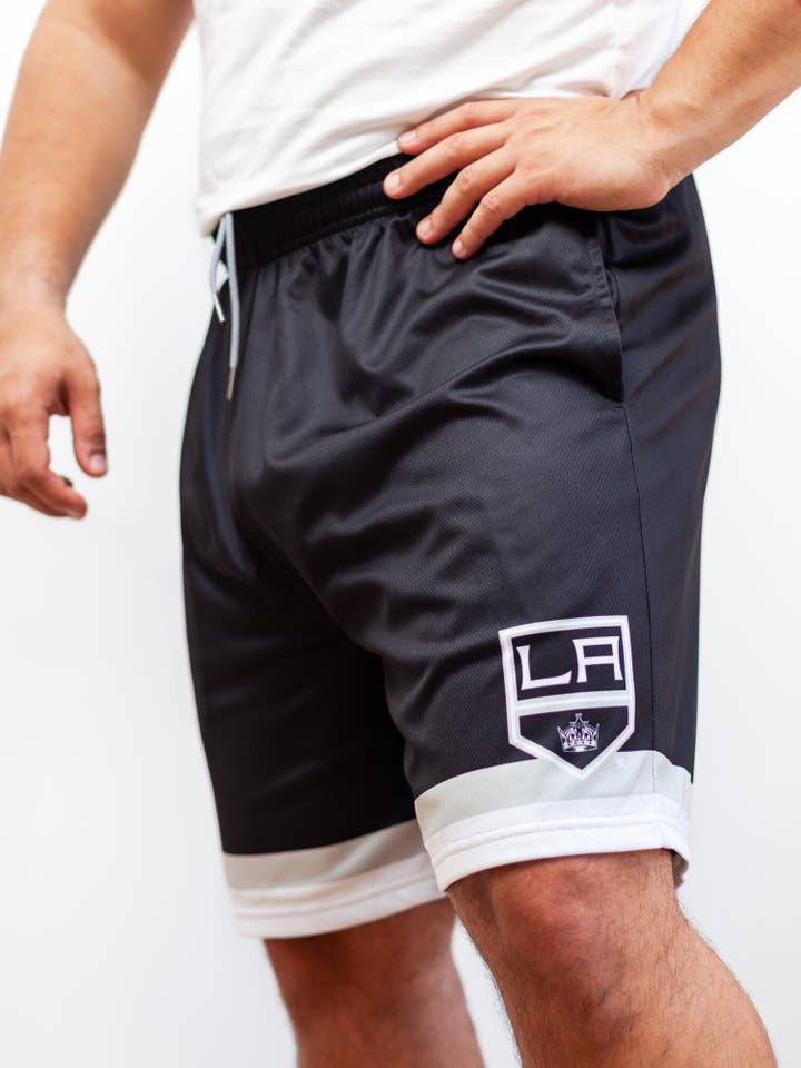 Hockeyshorts van Los Angeles Kings met voor wholesale door Bench Clearers