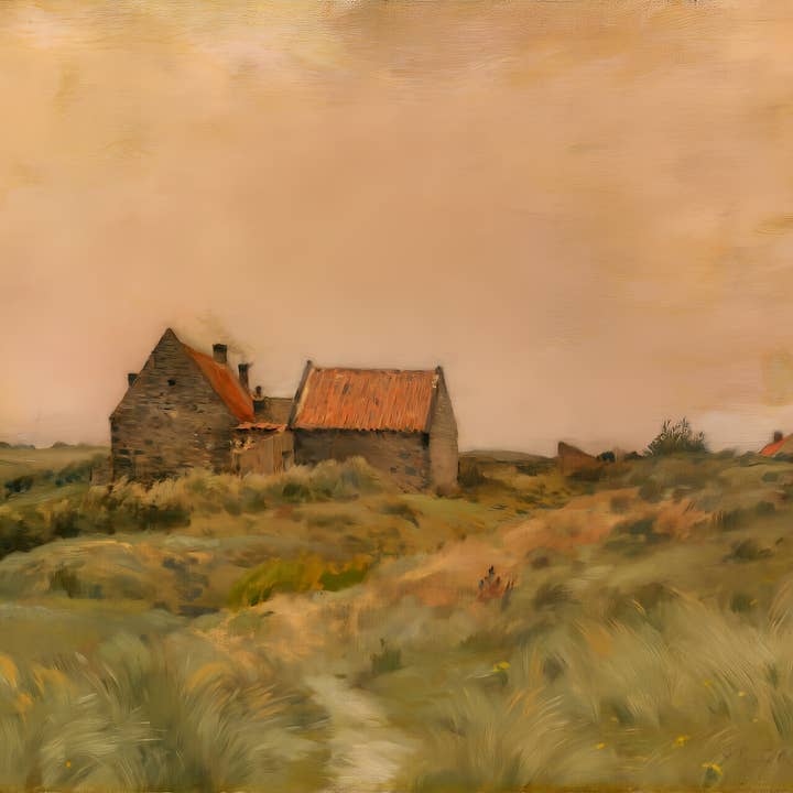 Windy Day – Fine Art Canvas Print for wholesale by Maple Hill by Karen