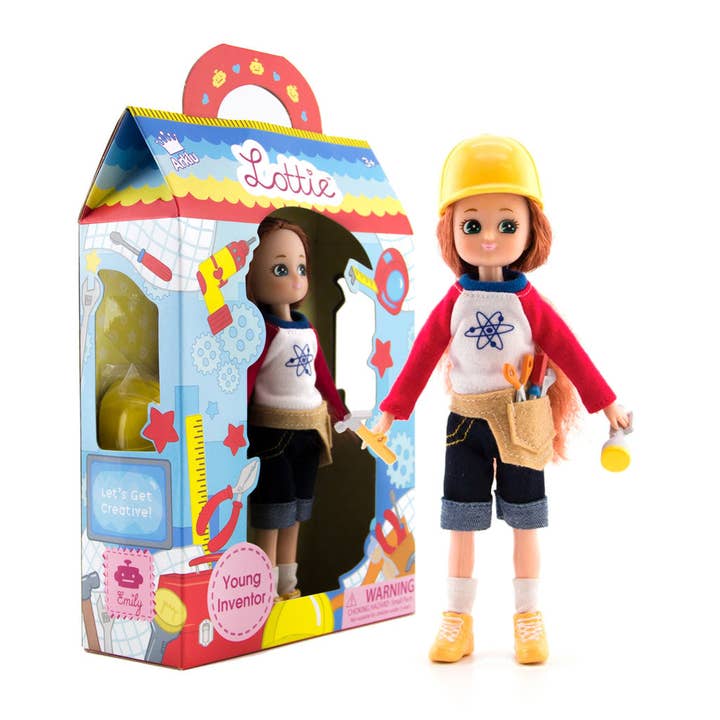 Young Inventor for wholesale by Lottie Dolls