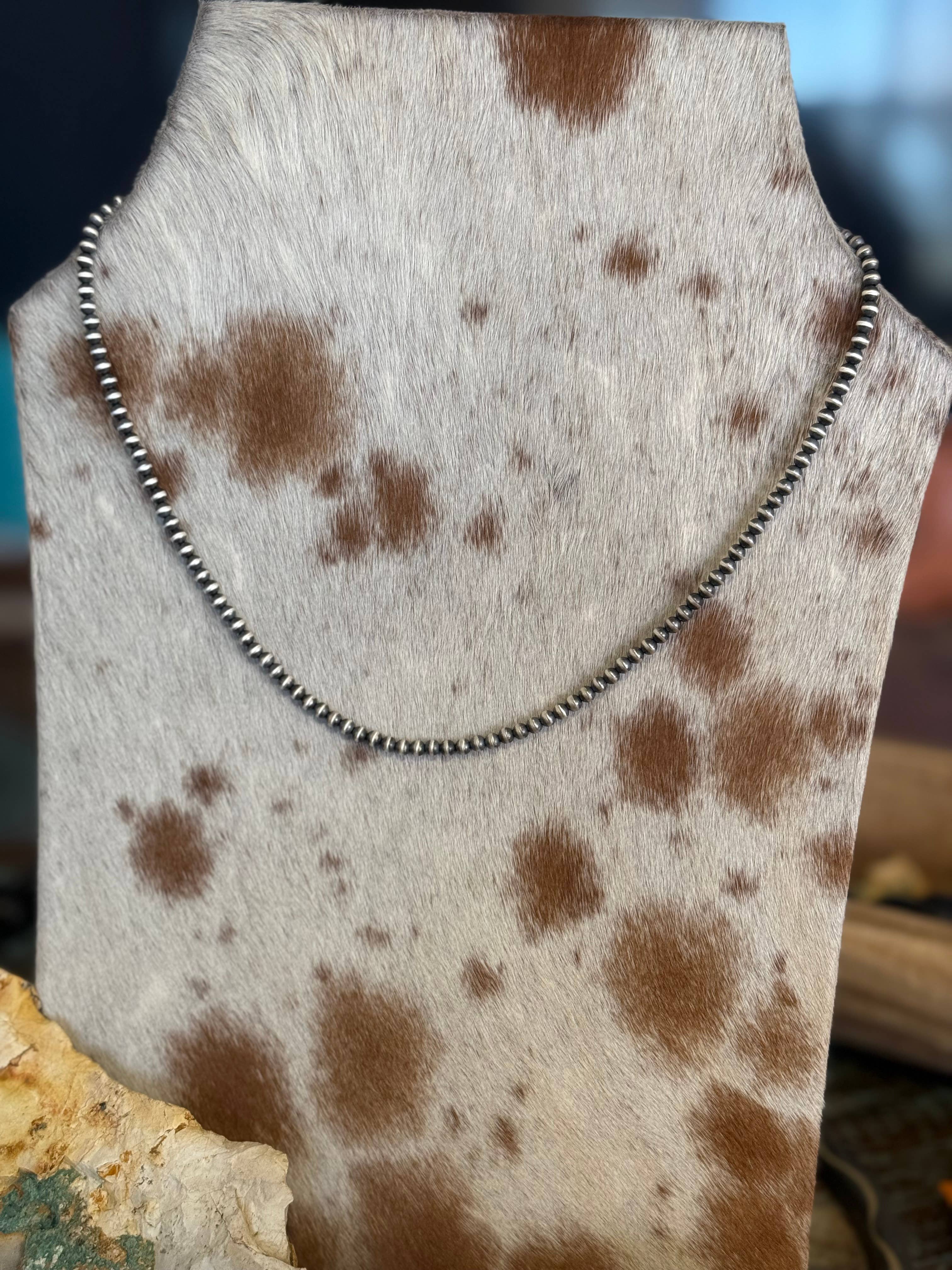 Z Bars Jewelry - Wholesale Link & Chain Necklace - #022 4mm Sterling Pearls0