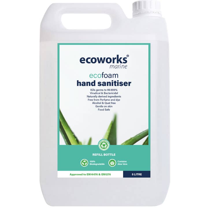 Ecoworks Marine - Wholesale Hand Sanitizer - Eco Foam Hand Sanitiser