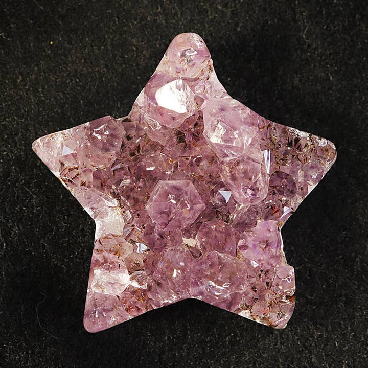 Ametyst drusere stjerne for engroshandel hos Natures Artifacts Inc