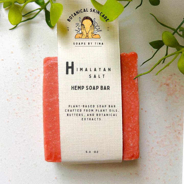 Soaps by Tina - Wholesale Bar Soap - Himalayan Pink Salt Soap Bar