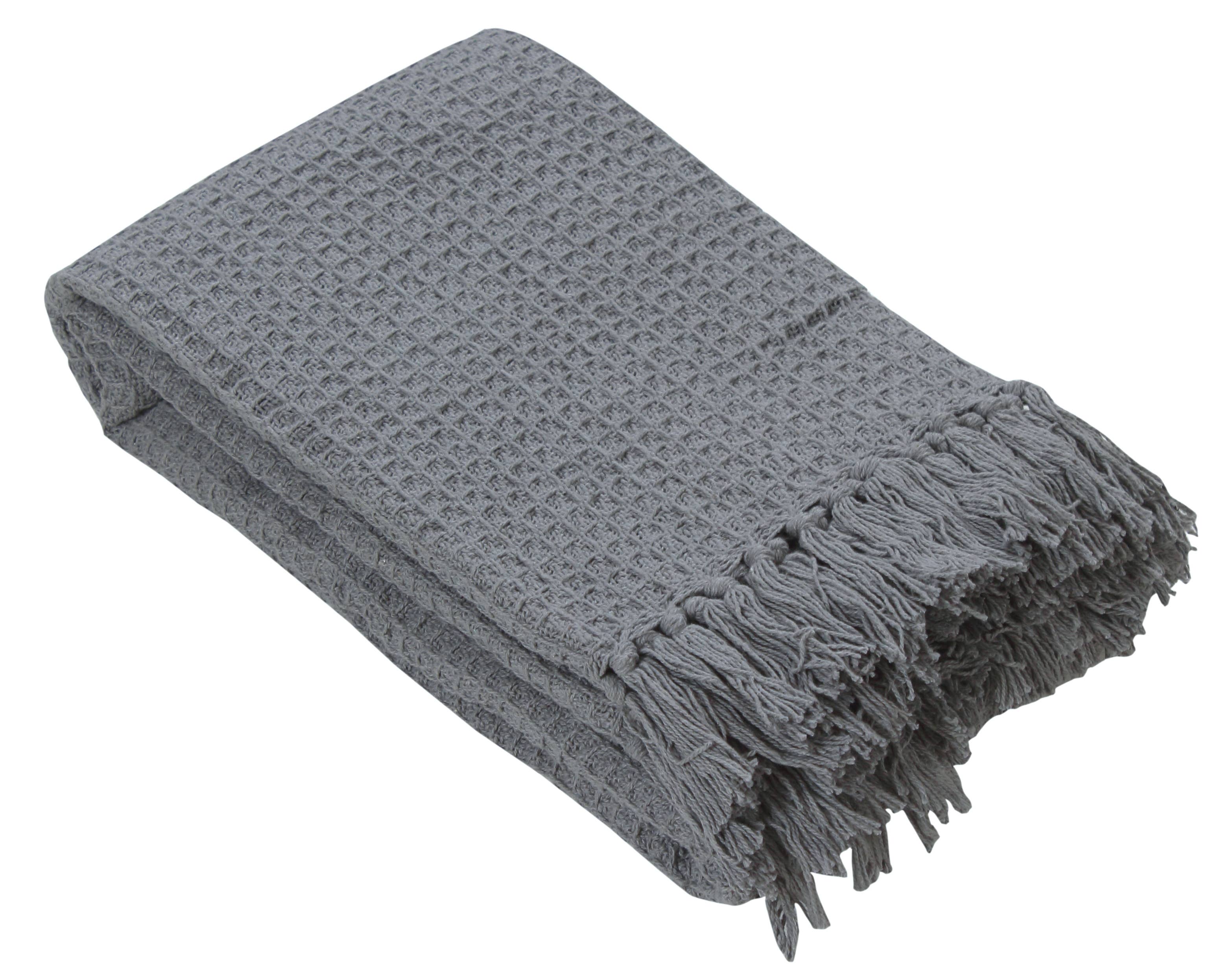 Fabstyles - Vendita all'ingrosso Plaid - Plaid in cotone di alta qualità con motivo a nido d'ape Fabstyles6