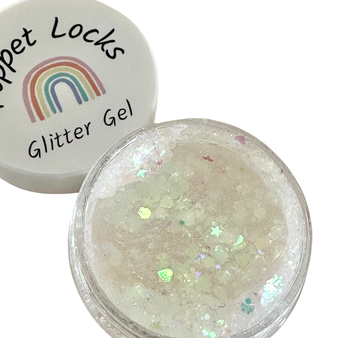 Poppet Locks - Wholesale Body glitter/shimmer - Irridescent Glitter Gel  - Hair, face & body0