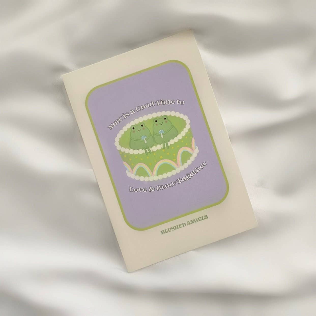 Blushed Angels - Vendita all'ingrosso Stampa artistica - Blushed Angels Frog Cake Art Print | Pinterest Poster Stampa pastello danese Poster pastello danese Wall Art Frog Poster Frog Print2