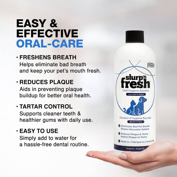 Enviro Fresh – wholesale Pet supplement – Cat/dog – Slurp N' Fresh - Oral Care Additive for Pets 400mL2