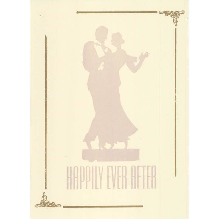 Biglietto Felice e Ever After per la vendita all'ingrosso da parte di Hatch Show Print