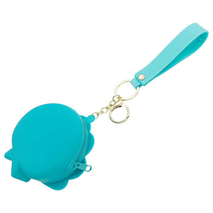 ASSORTED Seashell Marine Life Silicone Zippered Coin Bag for wholesale on Faire1