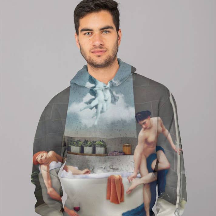 BathTime (1) Sublimations-Hoodie für den Großhandel von True Modern