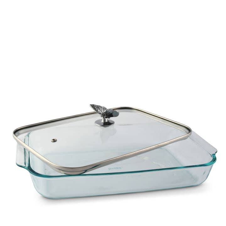 Arthur Court - Wholesale Baking Dish - Butterfly Lid with Pyrex 3 quart Baking Dish1