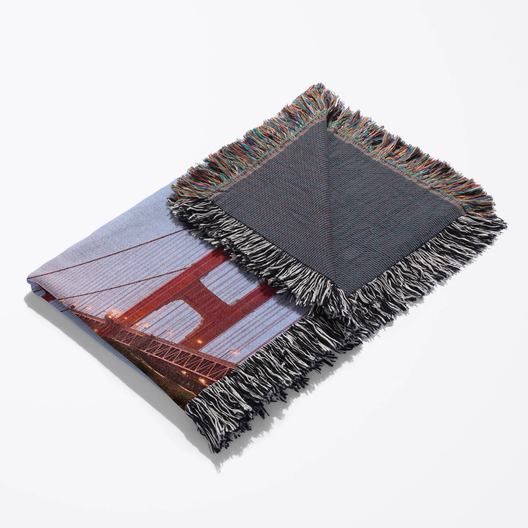 3dRose - Vente Plaids - 3dRose, Californie, San Francisco. Pont du Golden Gate - US05 RJA0081 - Rebecca Jackrel, Couverture3