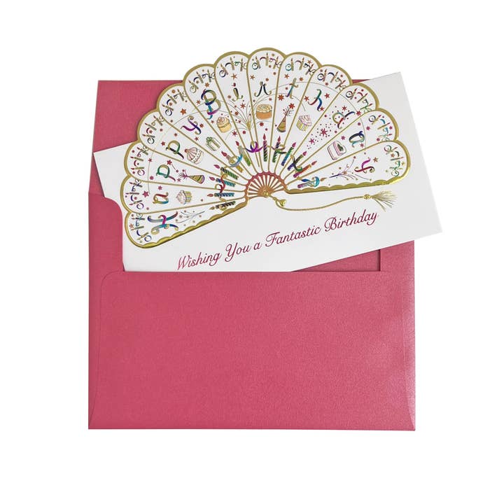 PAULA SKENE DESIGNS - Wholesale Birthday Card - Fantastic Die-Cut Birthday Card1