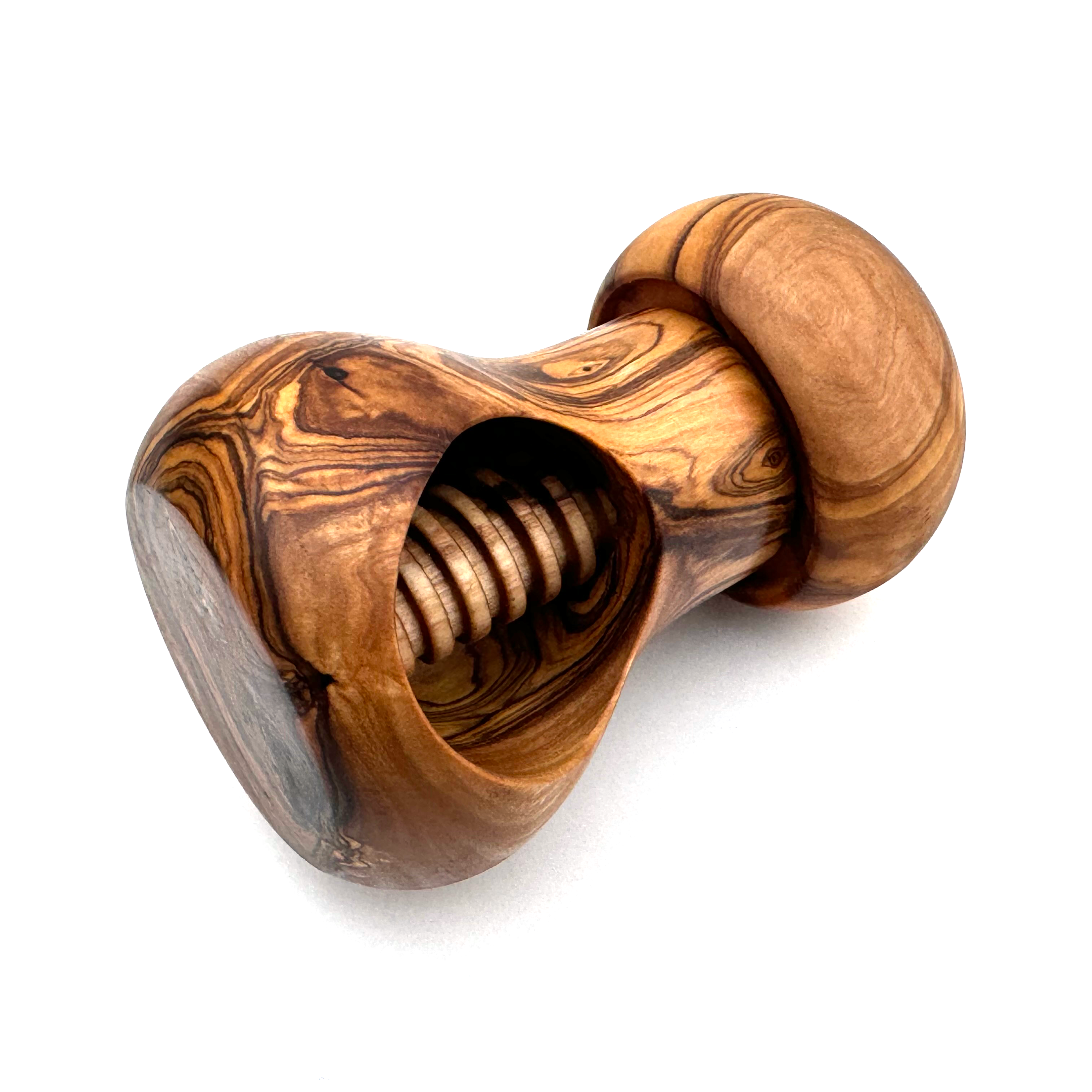 medina mood – wholesale Kitchen tool/gadget – Nutcracker nut screw made of olive wood3